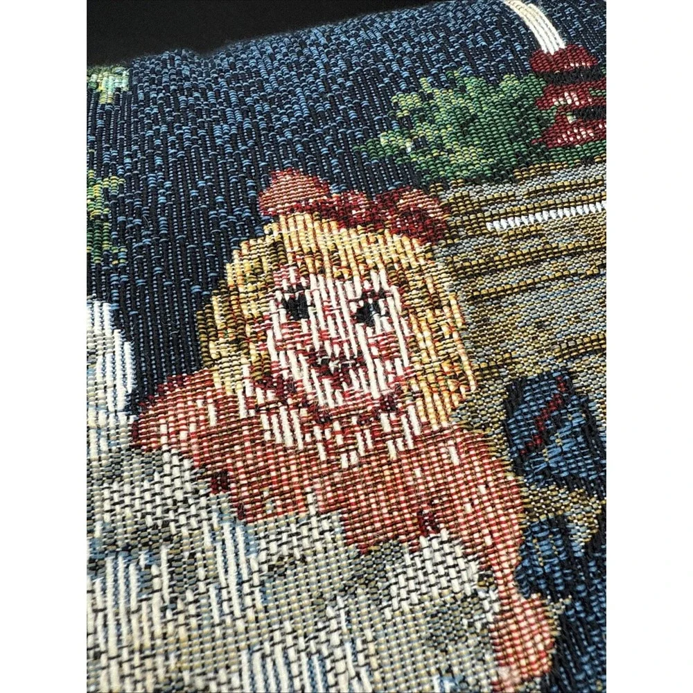 Vintage Santa‎ Throw Pillow